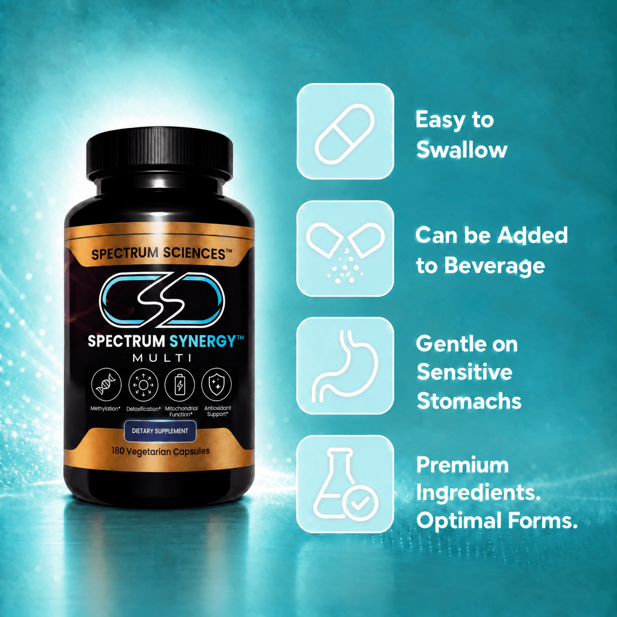 Spectrum Synergy Multi — Multivitamin & Mineral Supplement | B12 Protocol Support
