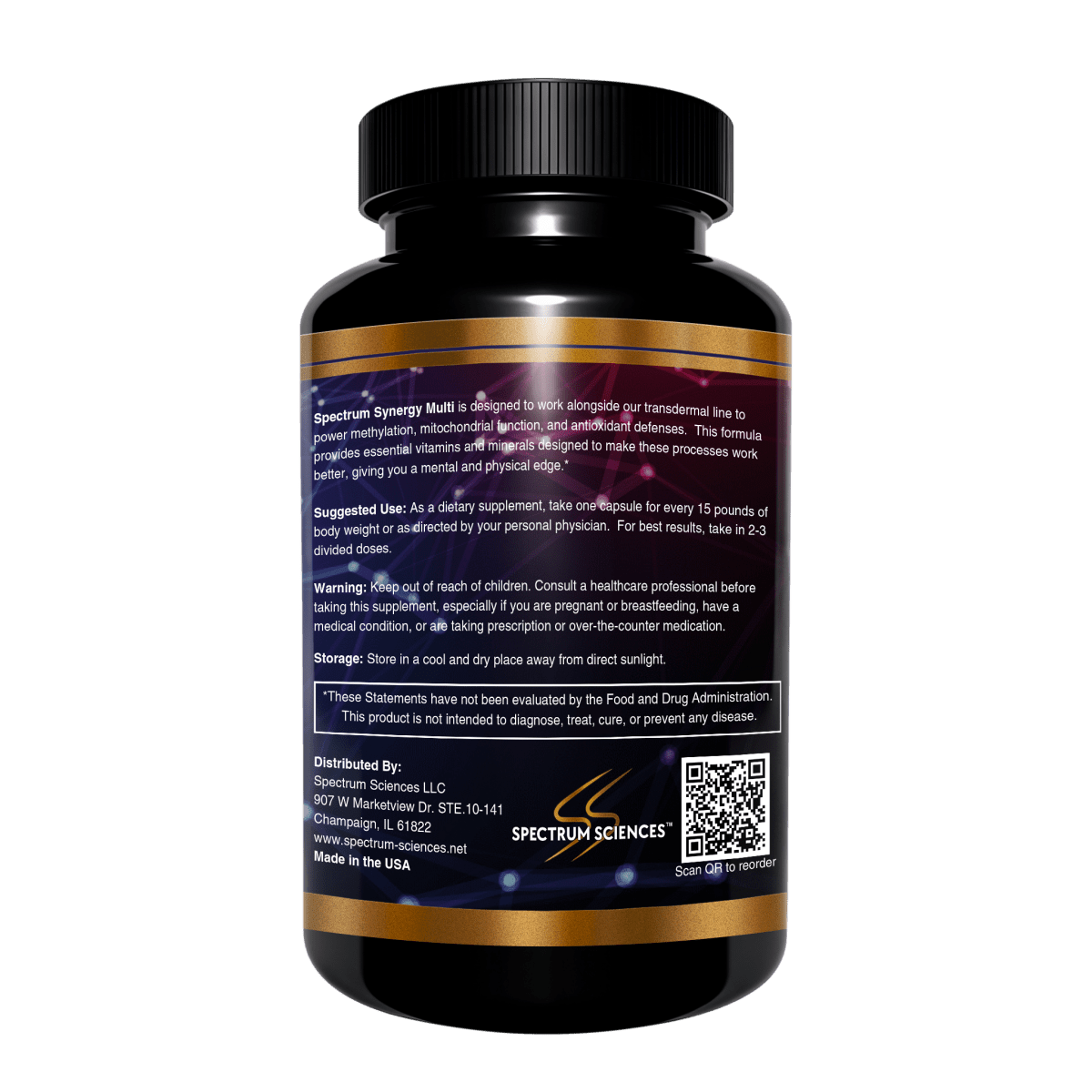 Spectrum Synergy Multi — Multivitamin & Mineral Supplement | B12 Protocol Support