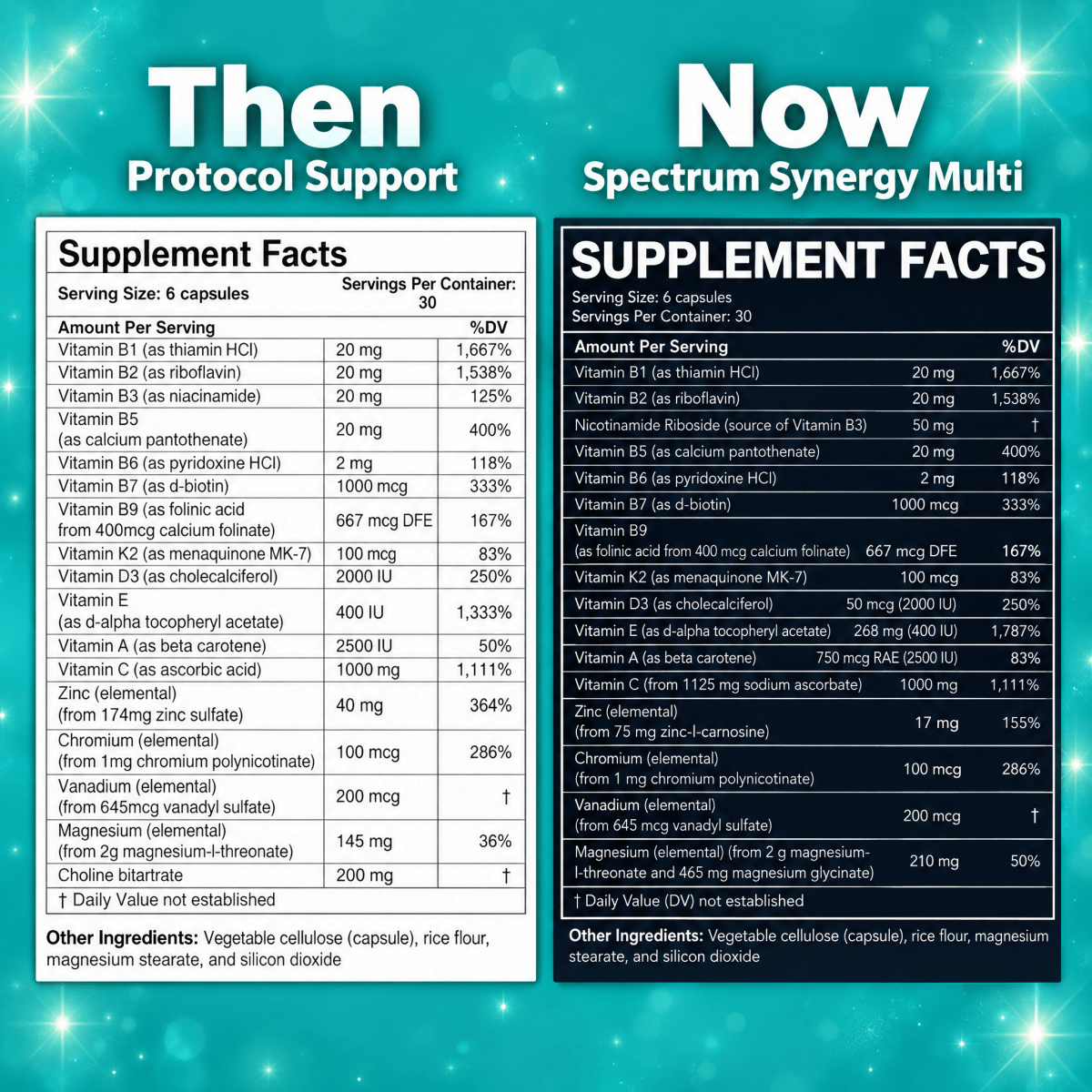 Spectrum Synergy Multi — Multivitamin & Mineral Supplement | B12 Protocol Support